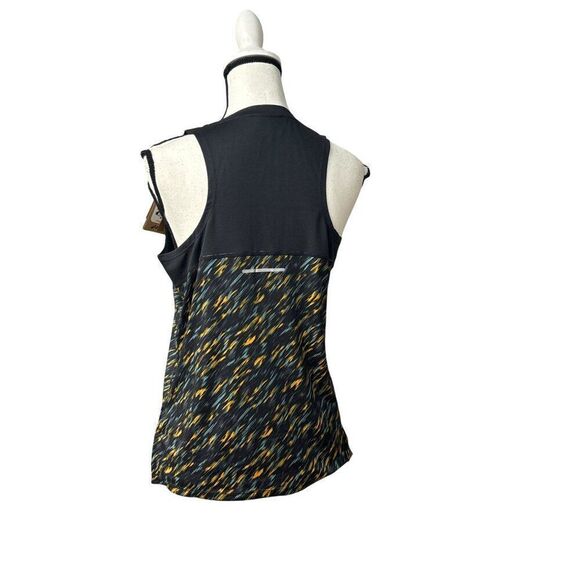 ASICS Women's PR Lyte Running Tank Night Shade/ Sage Print - Picture 4 of 10